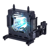 Sony LMP-H201 Operating Instructions