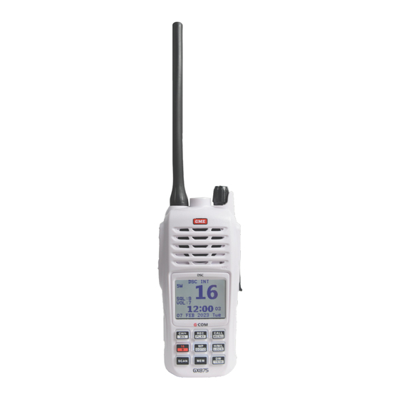 GME GX875 Instruction Manual