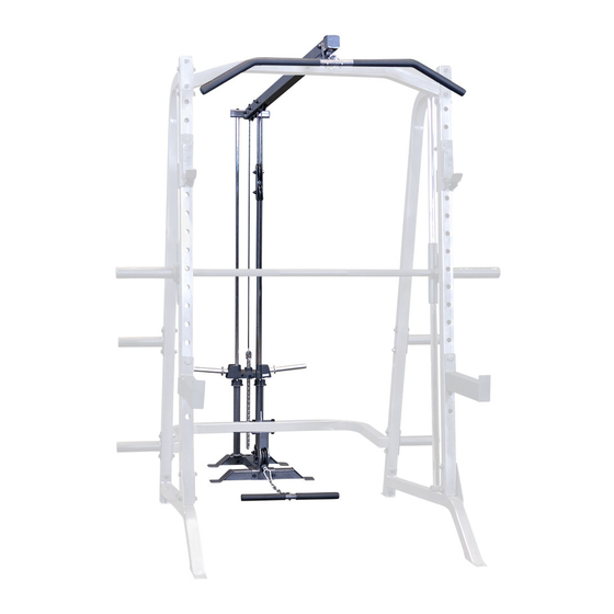 Body Solid POWERLINE PLT200 Attachment Manuals