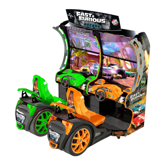 Raw Thrills Fast & Furious Arcade 43 Operator's Manual