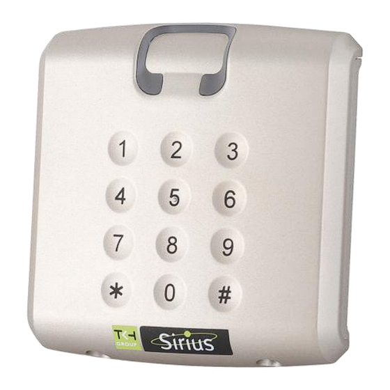 Keyprocessor Sirius i80 Installation Manual