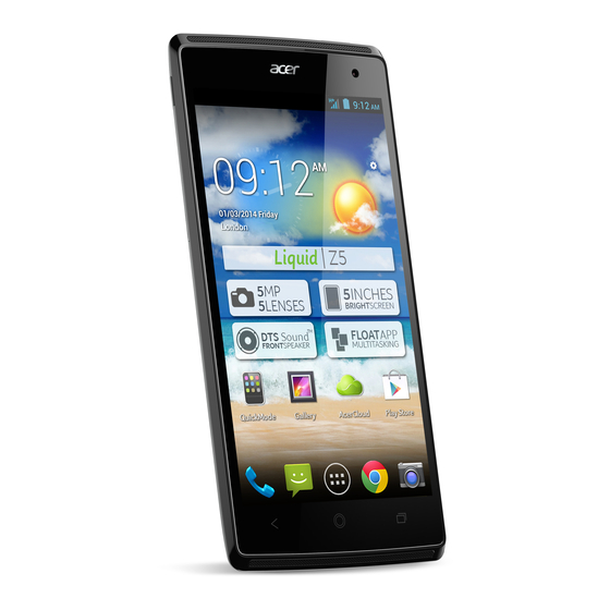 Acer Z5 Service Manual