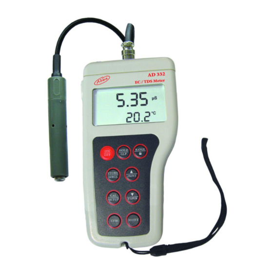 ADWA AD331 User Manual