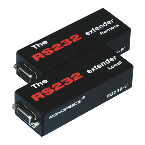 Monoprice RS232-L User Manual