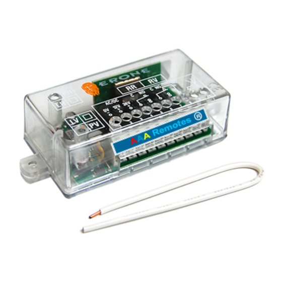 Erone SEL2641R433-IP Manual