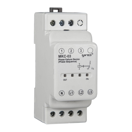 Entes MKC-03A Quick Start Manual