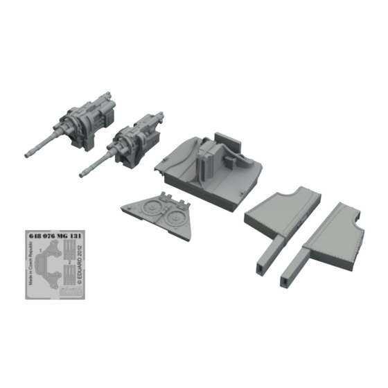 Eduard BRASSIN Fw 190D fuselage guns Manual