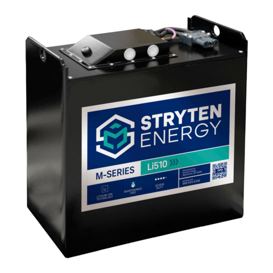 Stryten Energy M Series Service Manual