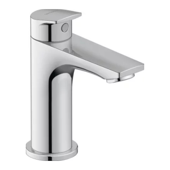 DURAVIT B21080 0020 Instructions For Mounting And Use