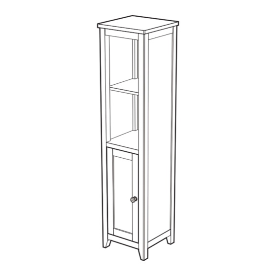 Laura Ashley MARLBOROUGH TALLBOY LA13048 Installation & Aftercare Instructions