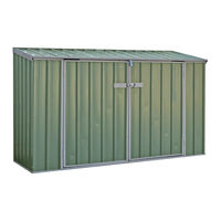 ABSCO SHEDS 230813BK Manual