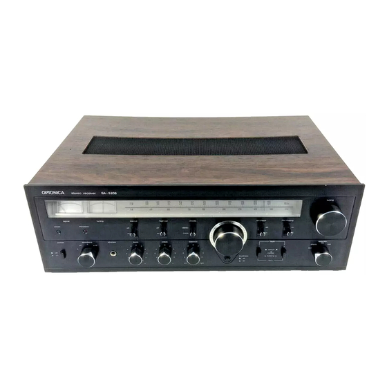 optonica SA-5206 Service Manual