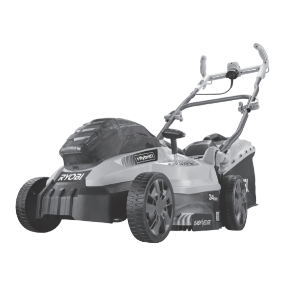 Ryobi RLM18C34H25 Original Instructions Manual