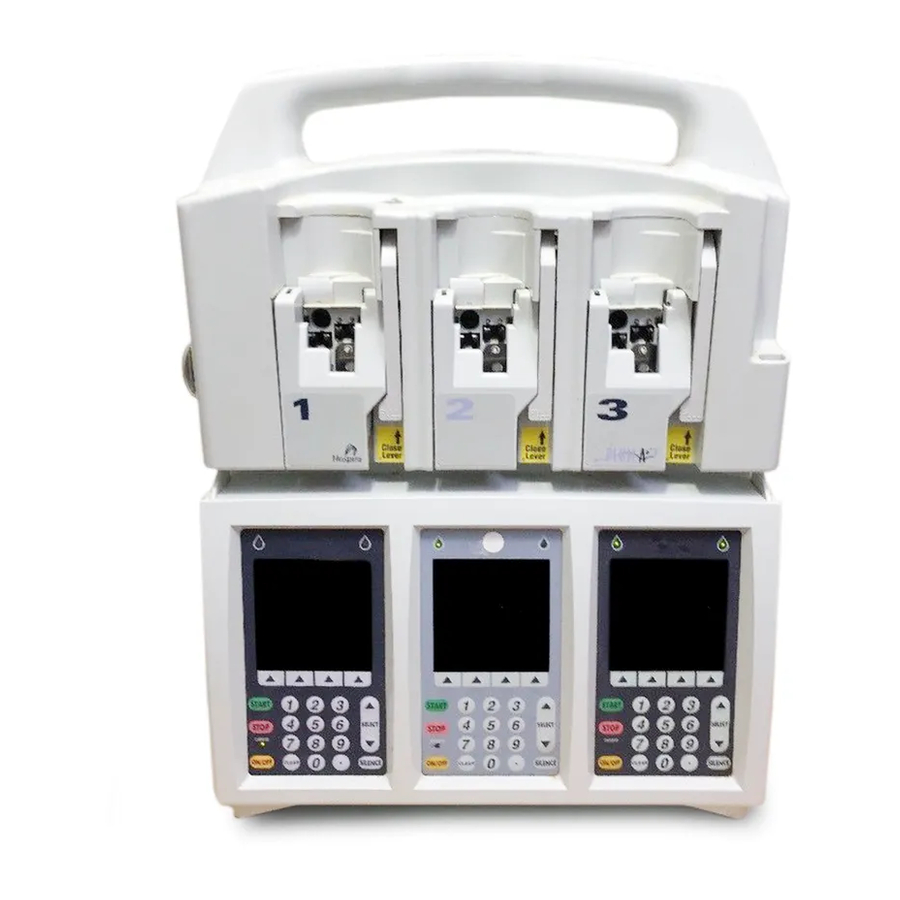 Hospira Plum A+3 Infusion Pump Manuals