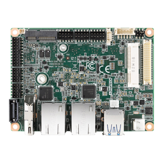 Advantech MIO-2361 Series User Manual