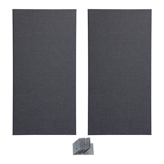 Primacoustic LONDON BASS TRAP Installation Manual