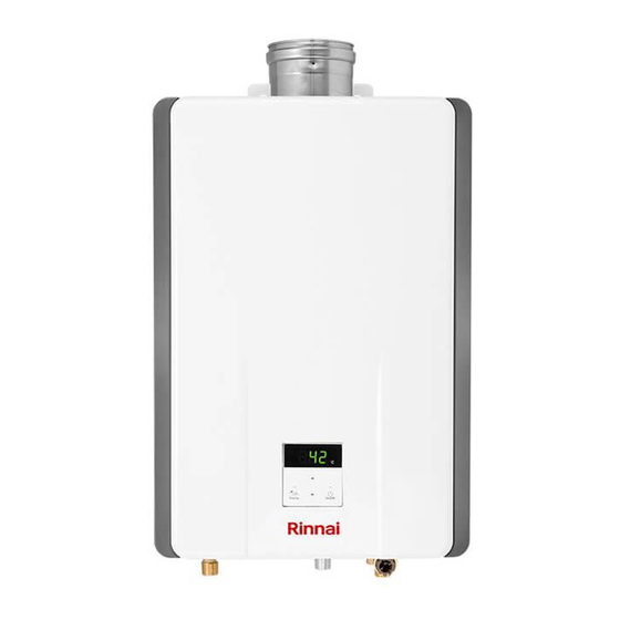 Rinnai Multi-Point 11i Low NOx Installation And User Manual
