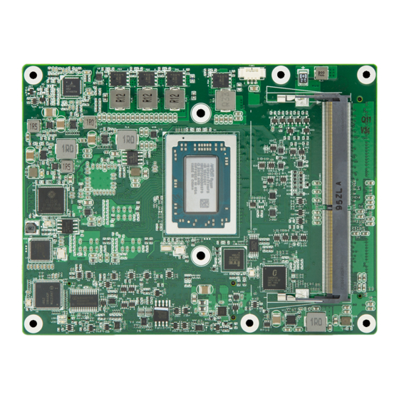Arbor Technology COM Express EmETXe-a10M3 Quick Installation Manual