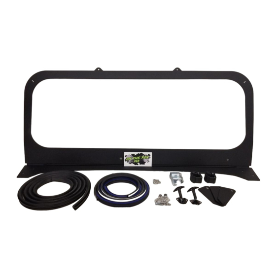 On the Rox Folding Windshield Installation Manual