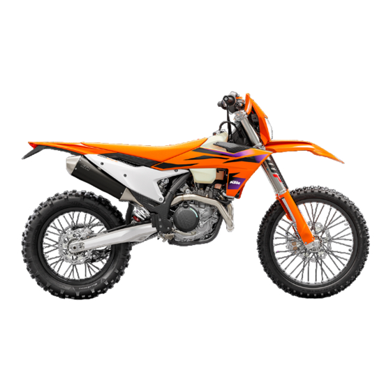 KTM 500 EXC F 2024 Owner's Manual