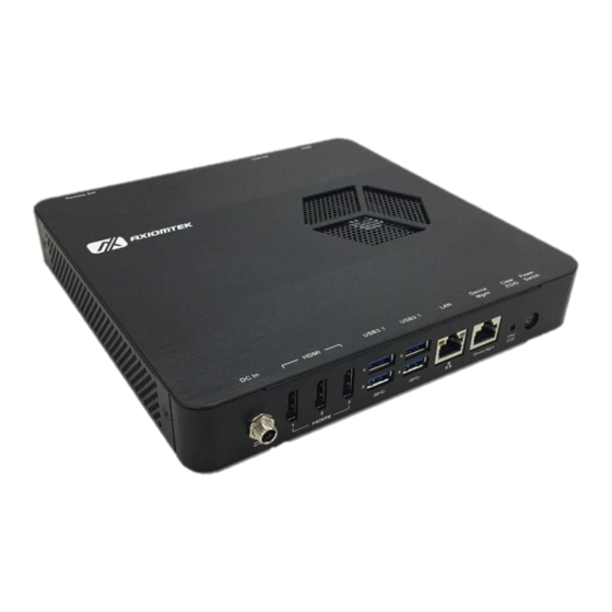 AXIOMTEK DSP500-523 Series Quick Installation Manual