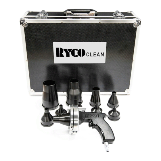 RYCO CLEAN KIT Operation Manual