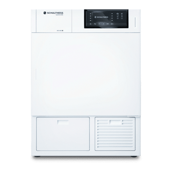 Schulthess WT14 MFH K Installation Instructions Manual