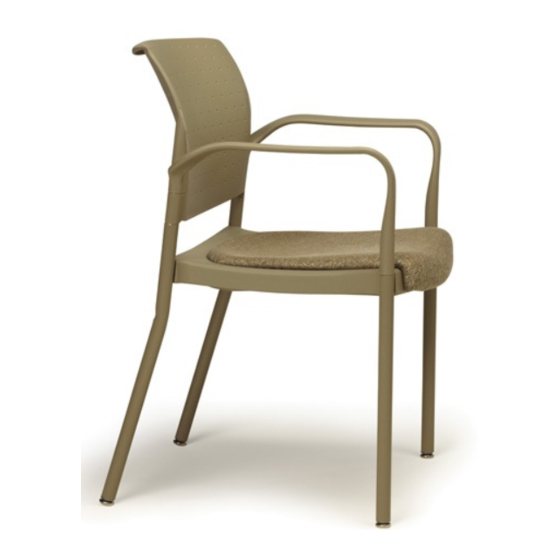 KI Rapture Stack Chair Replacement Instructions