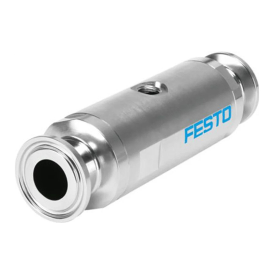 Festo VZQA-C-M22U Operating	 Instruction