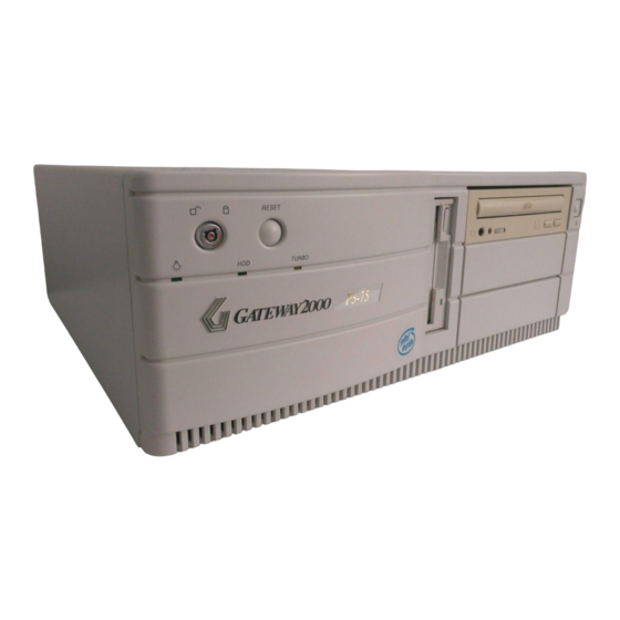 Gateway PS-75 Technical Reference