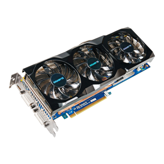 Gigabyte GV-N580UD-3GI User Manual