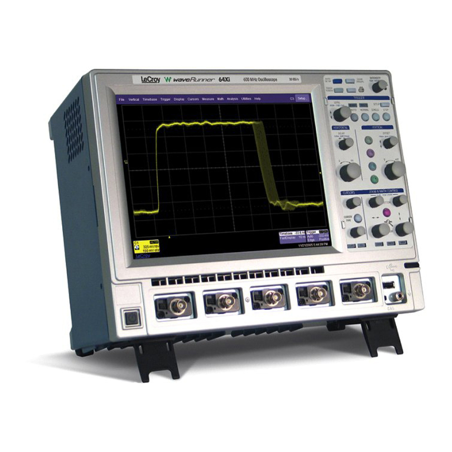 LeCroy XI SERIES Operator's Manual
