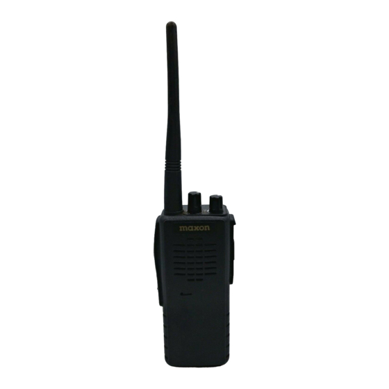 Maxon SP-340 Operating Instructions Manual