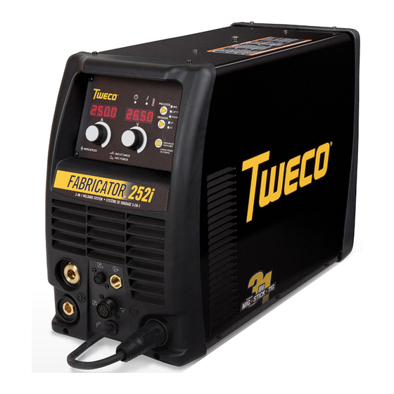 Tweco FABRICATOR 252i Operating Manual