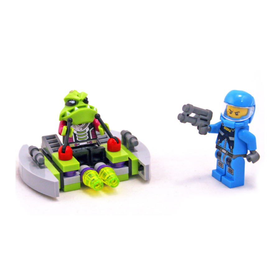 LEGO Alien Conquest 7049 Building Instructions