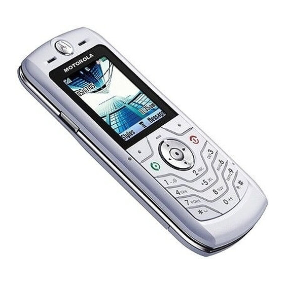 Motorola L6 GSM Motomanual