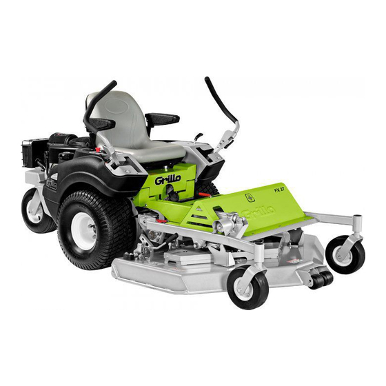 Grillo FX 27 Manuals