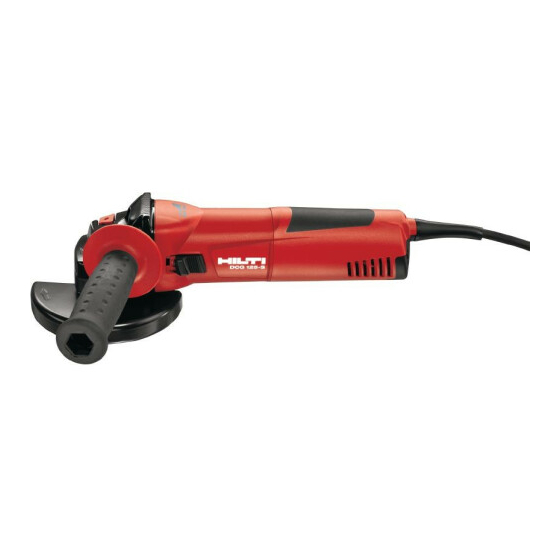 Hilti DC 125-S Operating Instructions Manual