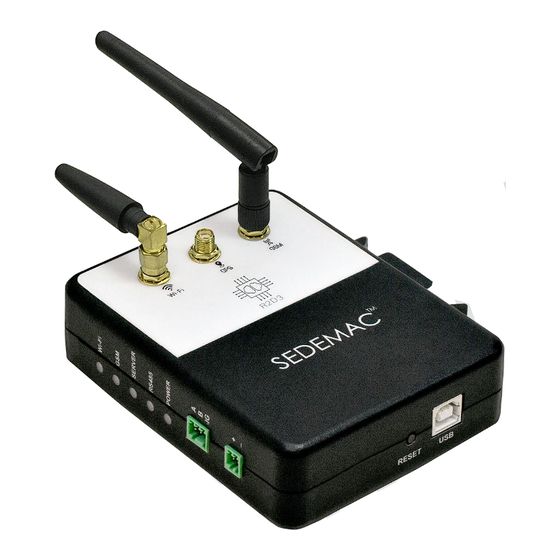 SEDEMAC RD1031 Manual