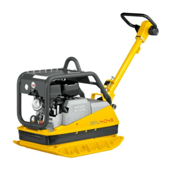 2005 Wacker Neuson BPU3545A Reversible Vibratory Plate Compactor In