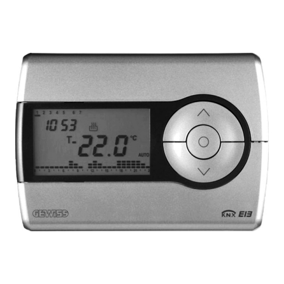 Gewiss Chorus GW 10 791 Manual