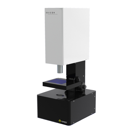 Hinds Instruments EXICOR MicroImager User Manual
