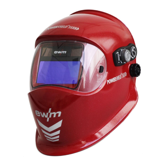 EWM HIGHTEC WELDING POWERSHIELD 9-13 User Instructions