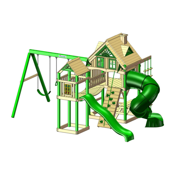 PlayNation Play Systems Adelade Treehouse 1500JWF Assembly Instructions Manual
