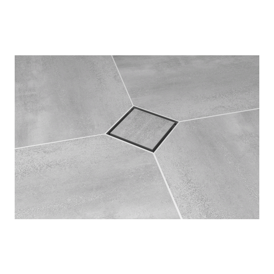 ESS Easy Drain Waterstop Aqua Total ED-WS-10X10 Installation Advice
