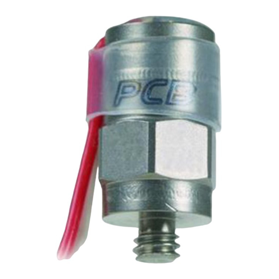 PCB Piezotronics 320C17 Installation And Operating Manual