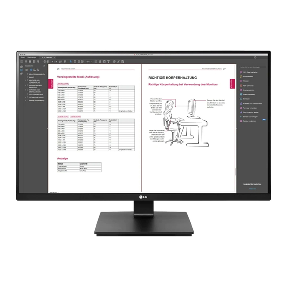 LG 27BN65Q Owner's Manual