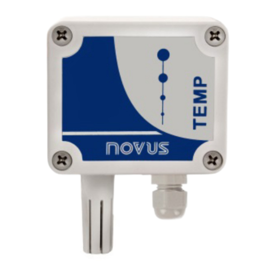 Novus TEMP-WM Instruction Manual