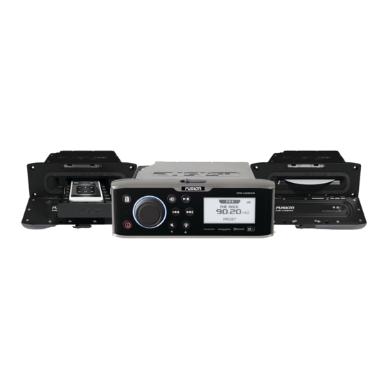 Fusion MS-AV650 Owner's Manual