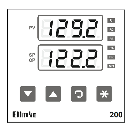 Elimko E-200 Series User Manual